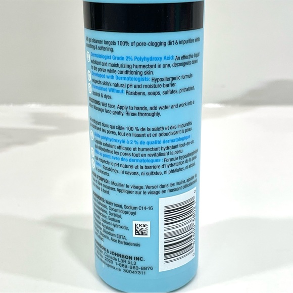 🟠5/$25 NEW Neutrogena Skin Balancing Normal & Combo Skin Gel Face Cleanser - Picture 2 of 2